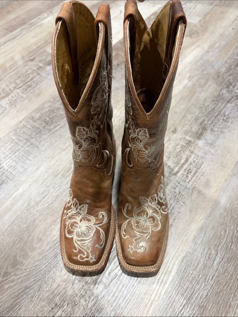 Shyanne Brown Western Embroidered Boots